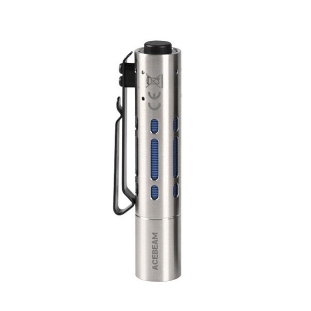 AceBeam žibintuvėlis Rider RX EDC 650LM SIDABRINIS