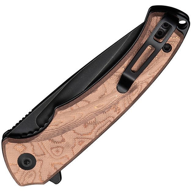 Civivi „Voidflare“ sulenkiamas peilis G10 su vario rankena, juoda geležtė 14C28N (C24040-3)