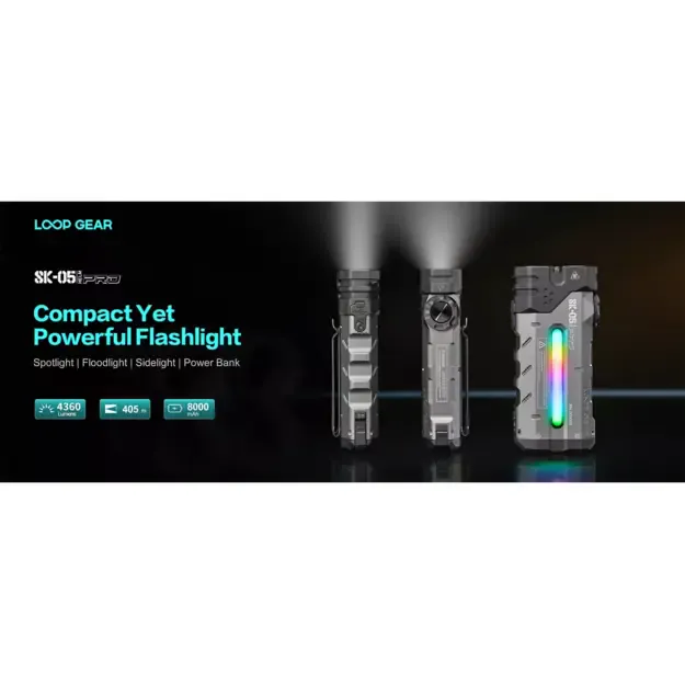 Фонарь Loop Gear SK05 Pro Nichia