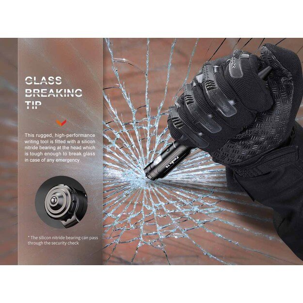 Fenix taktinis rašiklis T6. USB