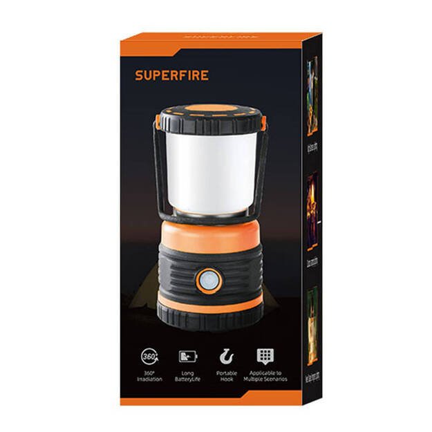 Кемпинговый фонарь Superfire T39 12 Вт, 850 лм