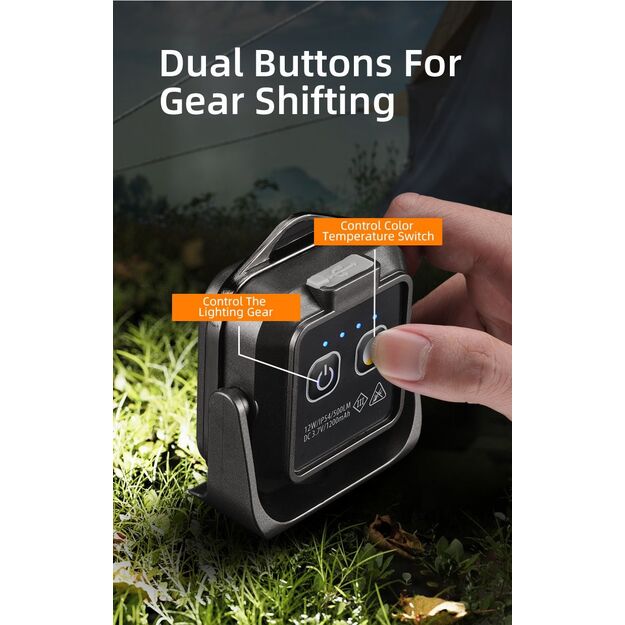 Superfire flashlight with magnet USB-C FS42