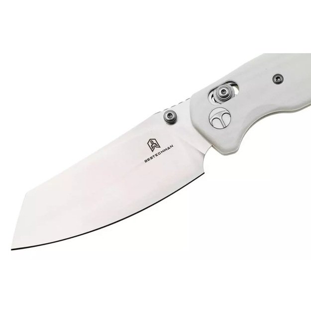 Bestechman Cicada's Wing peilis, baltas, G-10, BMK06L