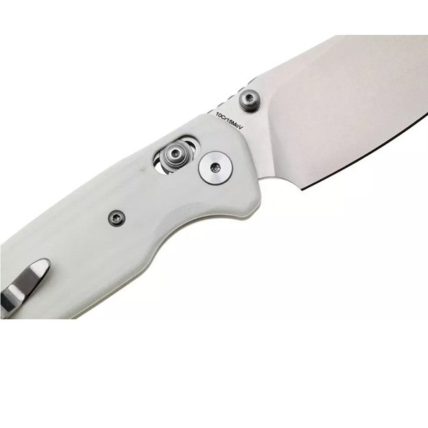 Bestechman Cicada's Wing peilis, baltas, G-10, BMK06L