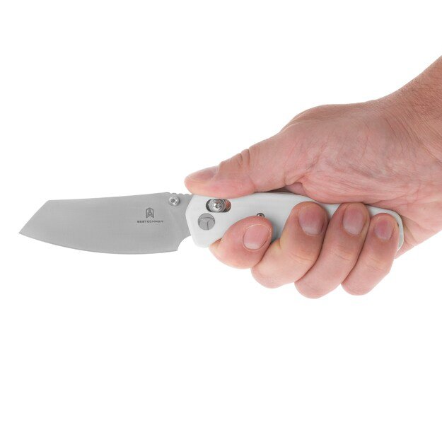 Bestechman Cicada's Wing peilis, baltas, G-10, BMK06L