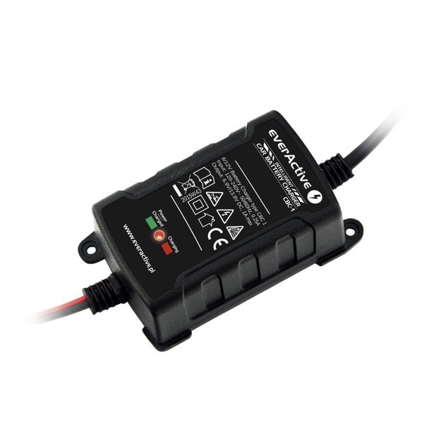 Automatinis akumuliatorių kroviklis everActive universalus automatinis 6/12V 1000mA 
