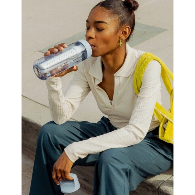 LifeStraw Go 2.2 kelioninė gertuvė su filtru 650 ml. Icelandic Blue LGV422BLWW