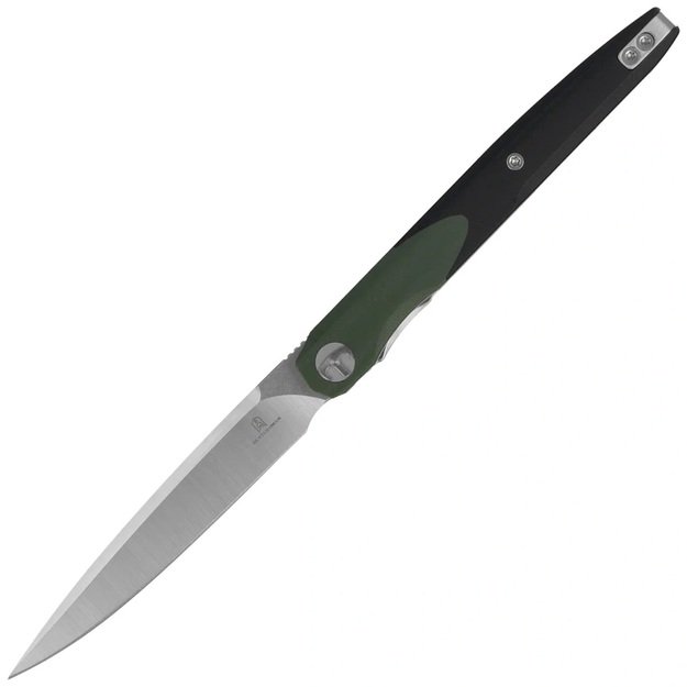 Складной нож Bestechman Lanza OD G10, сталь 14C28N, производитель Grzegorz Grabarski (BMK14C), зелено-черный