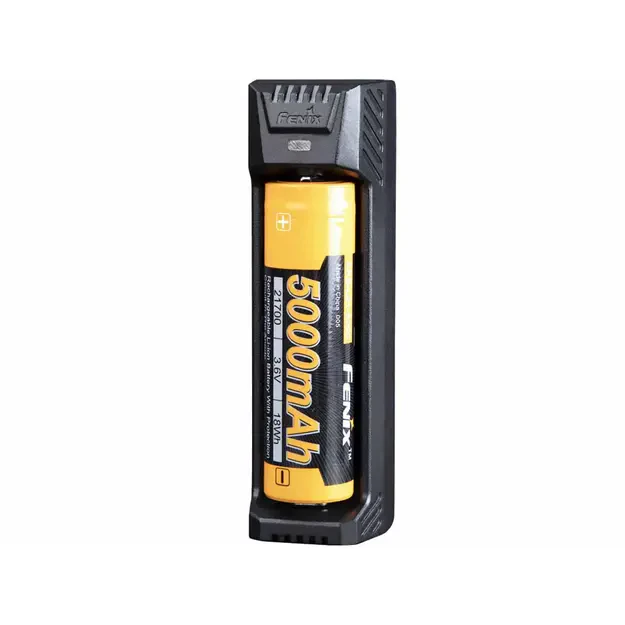 Fenix ARE-X1 V2.0 Single-Slot Charger for 18650, 21700, and 26650 Batteries