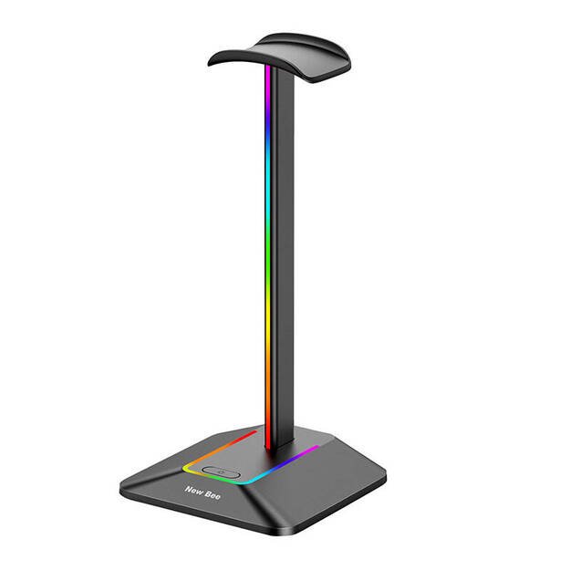 Держатель для наушников с USB New Bee NB-Z8 (RGB)