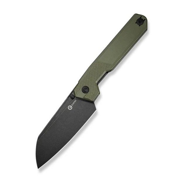 Civivi Hid sulenkiamas peilis OD Green G10, Black Stonewashed 14C28N by Ostap Hel (C23008-2)