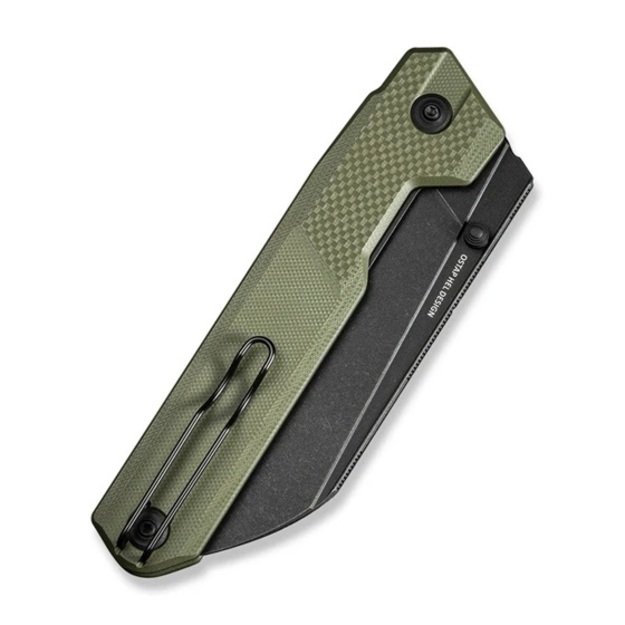 Civivi Hid sulenkiamas peilis OD Green G10, Black Stonewashed 14C28N by Ostap Hel (C23008-2)