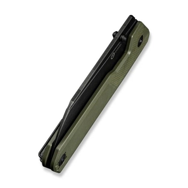 Civivi Hid sulenkiamas peilis OD Green G10, Black Stonewashed 14C28N by Ostap Hel (C23008-2)