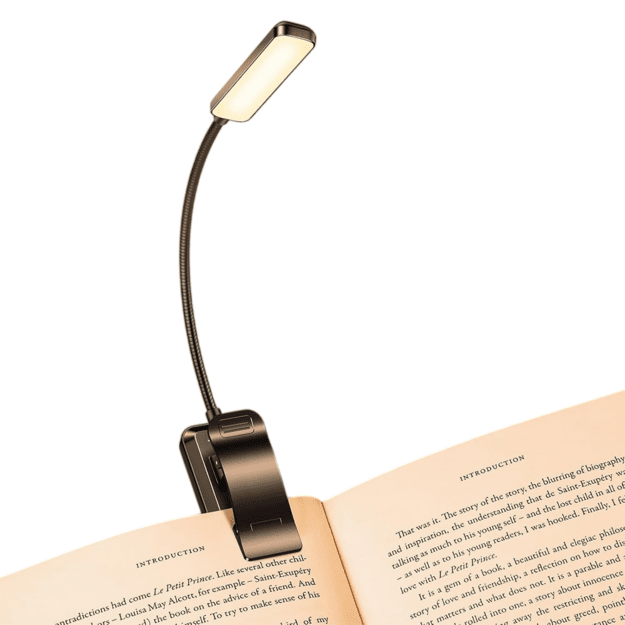 LED skaitymo lempa su spaustuku