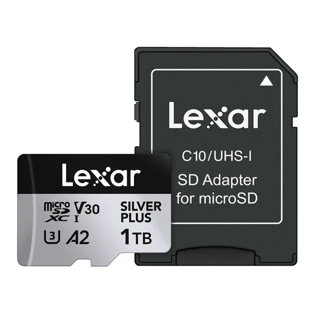 Karta pamięci Lexar High-Performance Silver Plus microSDXC 1TB + adapter