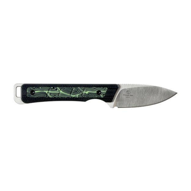 Kizer Whiskey Jack peilis Black/Damascus G10, Satin AEB-L by Jonathan Styles (1108A3)