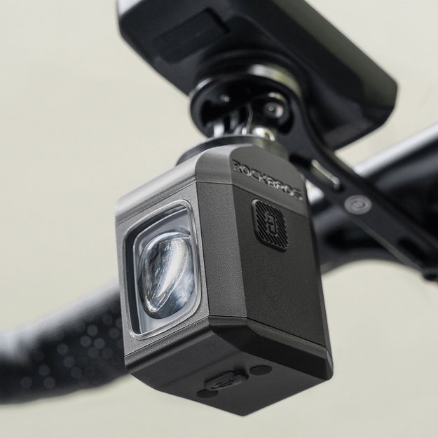 Rockbros M8 1600 lm Rechargeable Front Bike Light with Remote Control, 4000 mAh