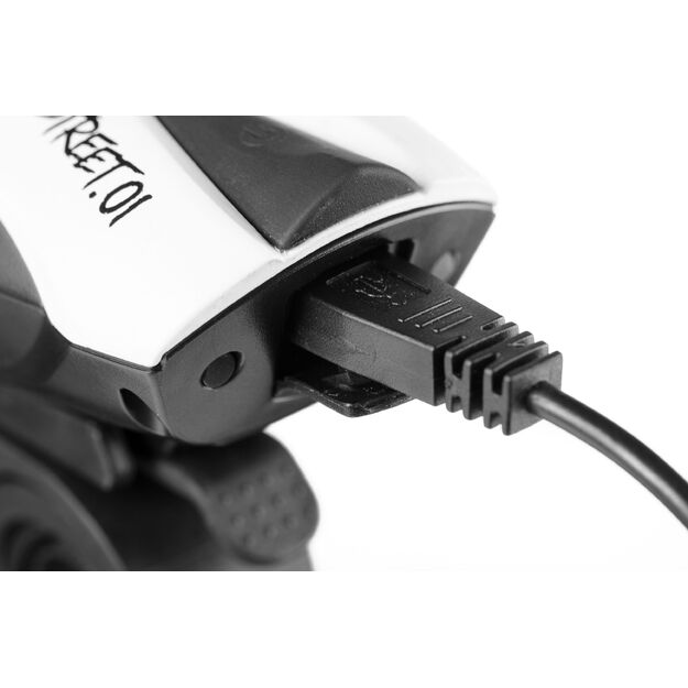 Priekinis dviračio žibintas su Smart Beam Mactronic įkraunamas 140lm  STREET.01