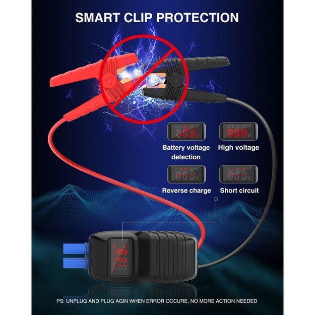 UTRAI Jstar 4 2500A automobilio užvedėjas