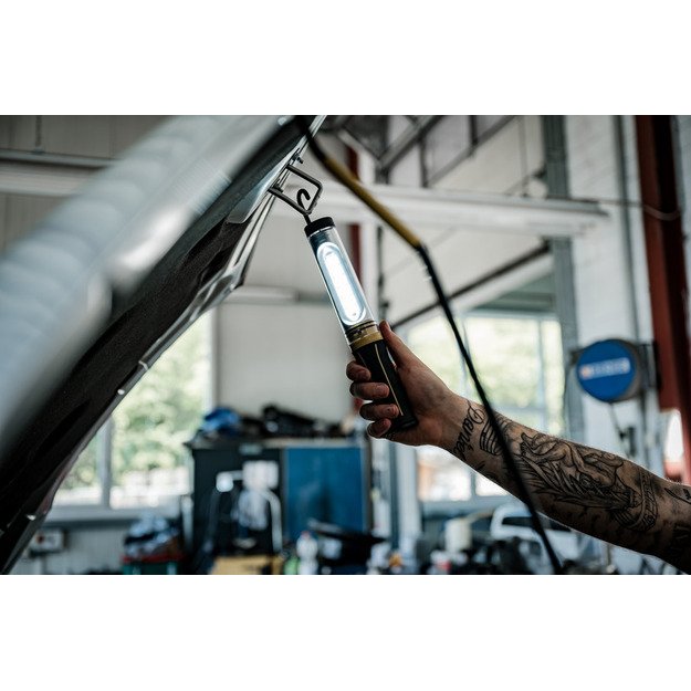 Brennenstuhl rankinis šviestuvas WL500A 520lm 1175580 IP54 3,7V/2,2Ah