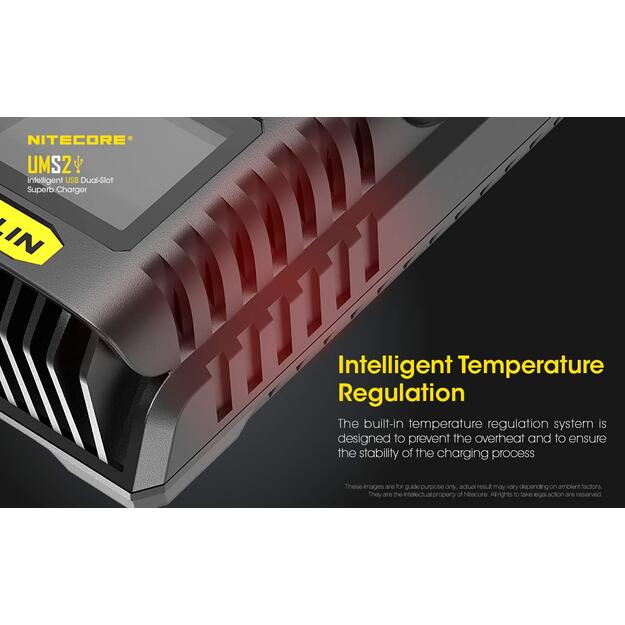 Nitecore UMS2 USB pakrovėjas