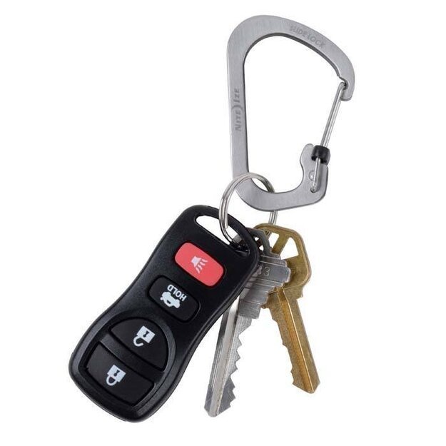 Nite Ize – SlideLock nerūdijantis karabinas Nr. 2 – CSL2-11-R6