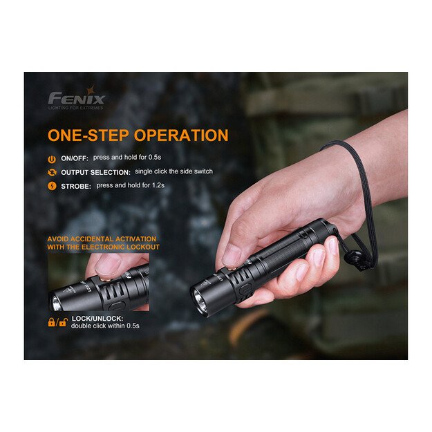 Fenix LD32UVC LED žibintuvėlis