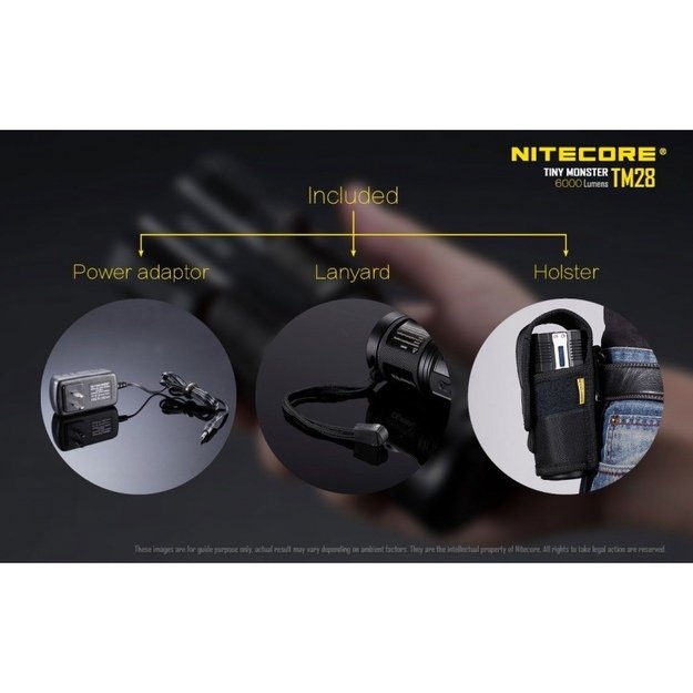 Nitecore TM28 flashlight