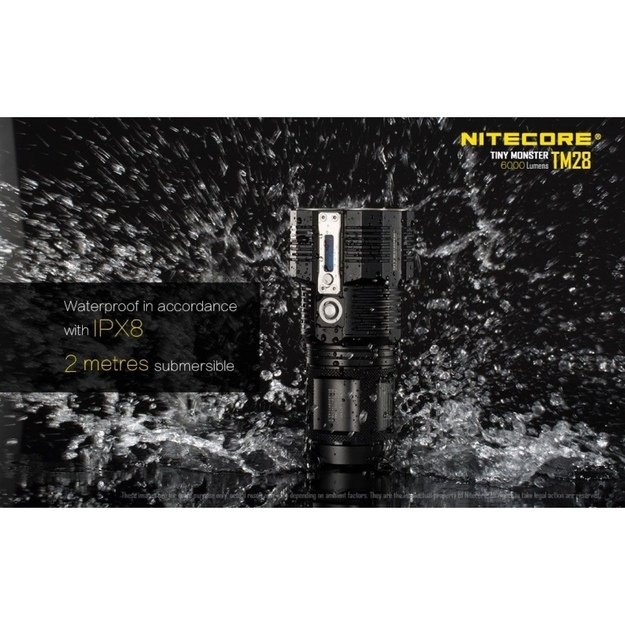 Nitecore TM28 flashlight