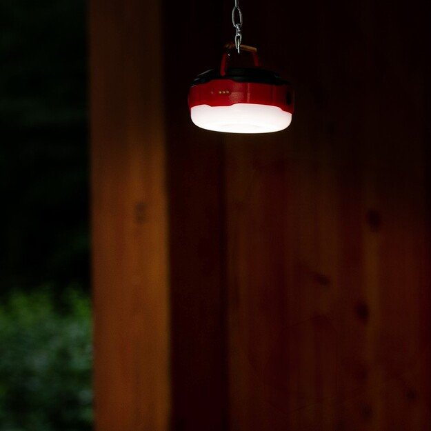 Vayox įkraunamas kempingo žibintuvėlis 500lm su saulės baterija VA0100