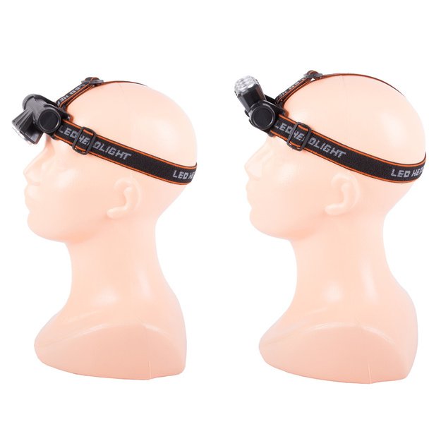 Žibintuvėlis ant galvos 3x LED SQ-813