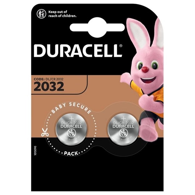 Батарейки Duracell CR2032 DL2032 ECR2032 2шт
