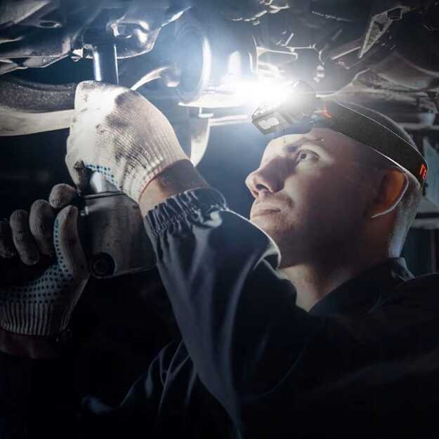 GENETIC UV LED žibintuvėlis USB įkraunamas SQ-818-UV