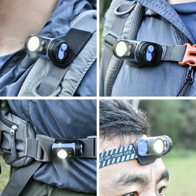 Wuben H3 flashlight 120lm Blue