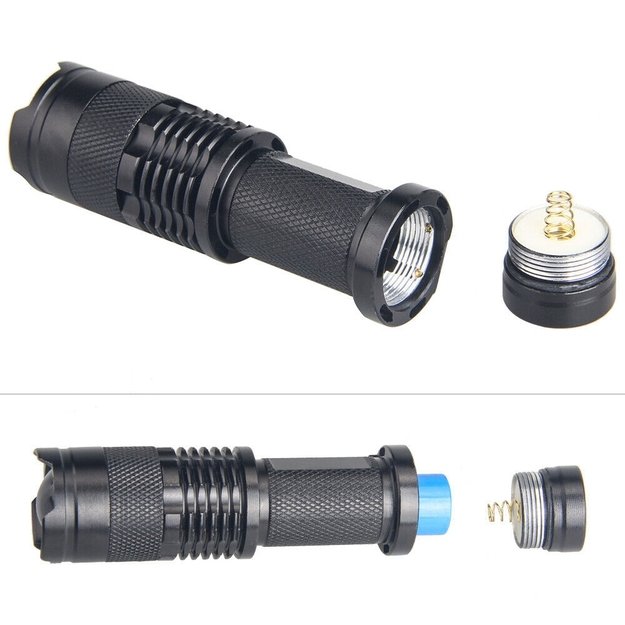 Red light flashlight