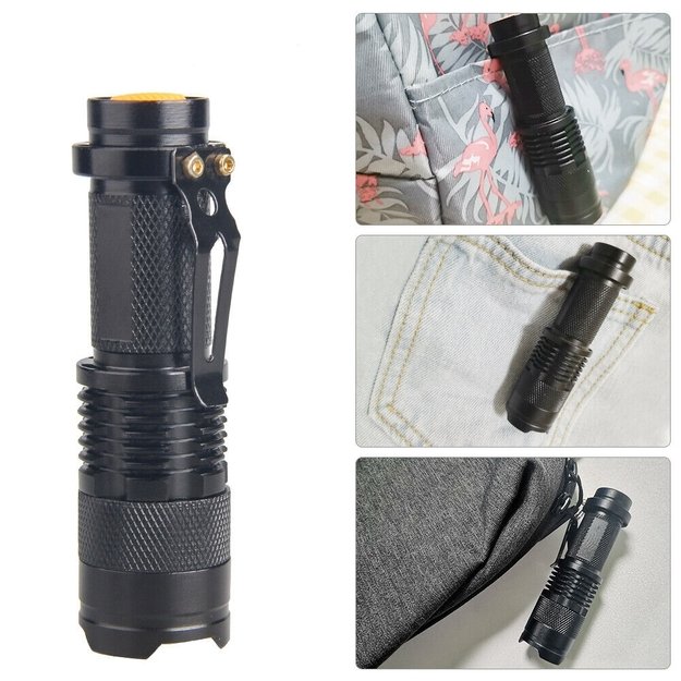 Red light flashlight