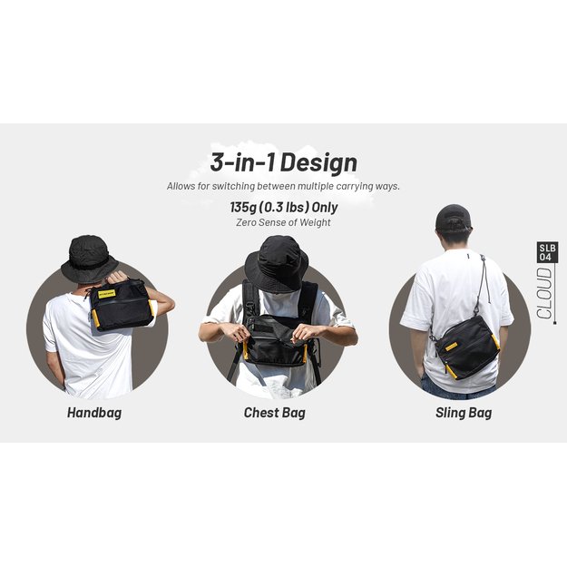 Nitecore SLB04 - rankinė per petį, 1,5 litro