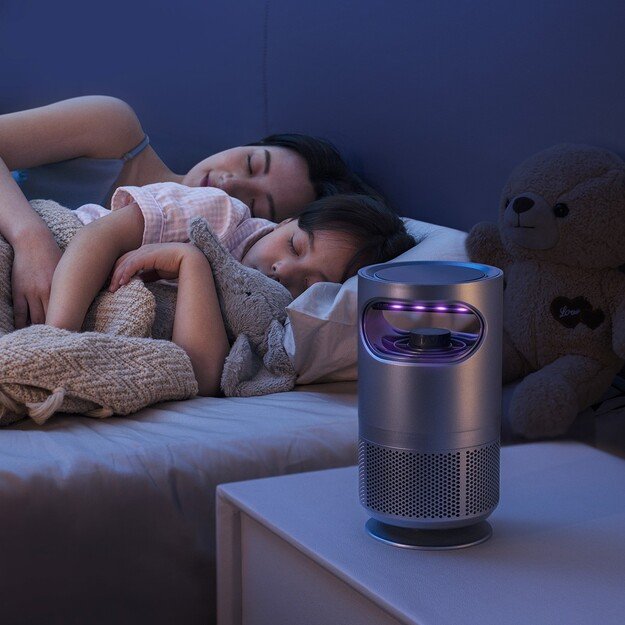 Лампа Vayox для уничтожения насекомых 8хSMD 5W серый ВА0193