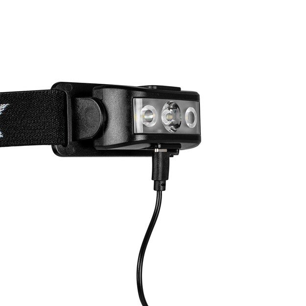 Vayox Įkraunamas žibintuvėlis ant galvos 100lm LED + 2xLED VA0174