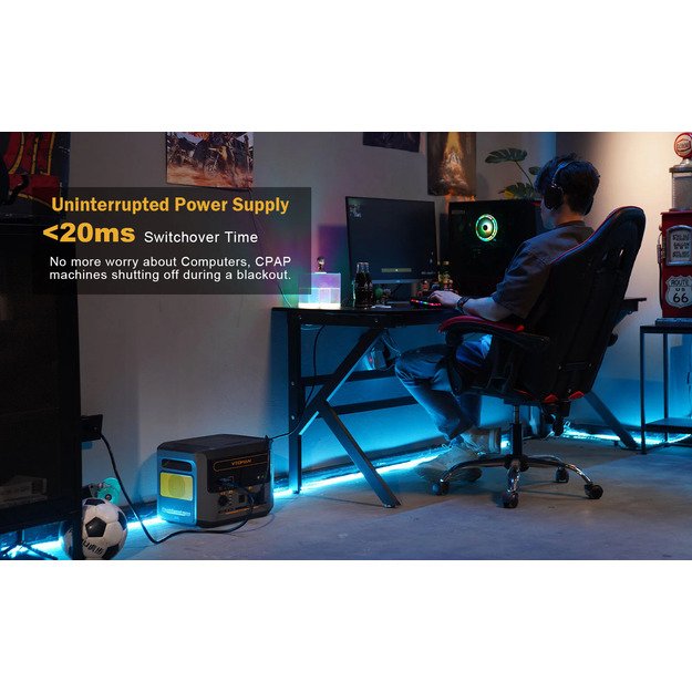 Infinio VTOMAN FlashSpeed 1500 + elektros stotelė