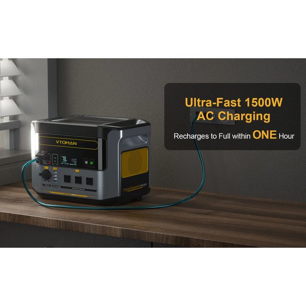 Infinio VTOMAN FlashSpeed 1500 + elektros stotelė