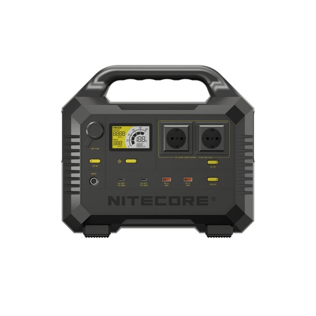 Nitecore Power Station NES1200 - 348000mAh nešiojama elektros stotelė