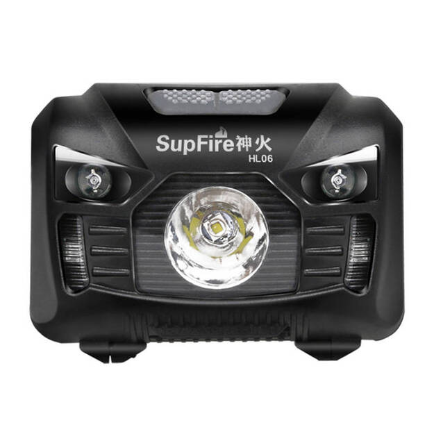 Priekinis žibintas Superfire HL06, 500lm, USB