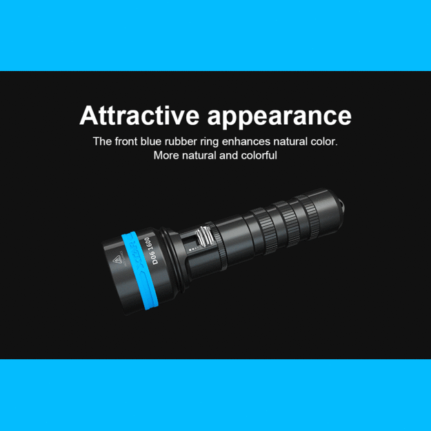 XTAR D06 1600lm žibintuvėlis nardymui