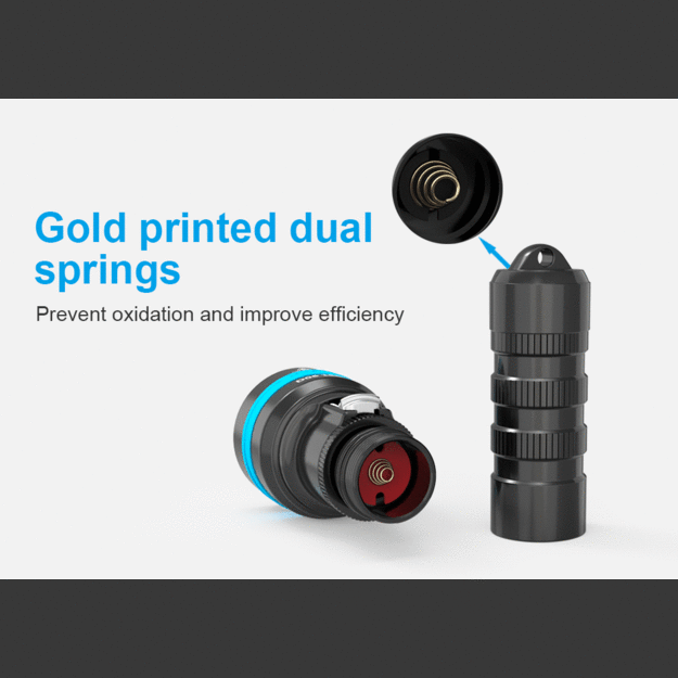 XTAR D06 1600lm žibintuvėlis nardymui