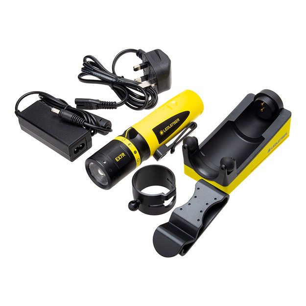 Ledlenser EX7R ATEX pakraunamas LED žibintuvėlis 1/21 zonos