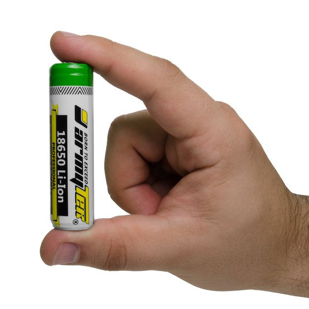 Armytek 18650 3200mAh, įkraunama baterija su apsauga