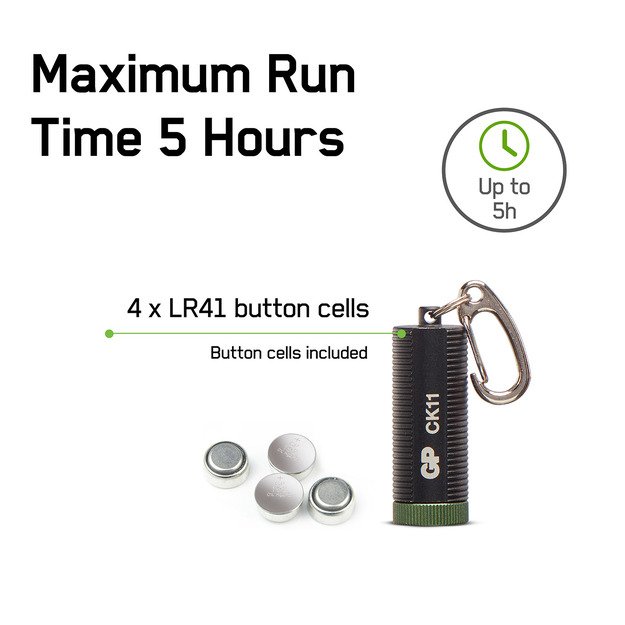 Mini žibintuvėlis raktų pakabukas CK11