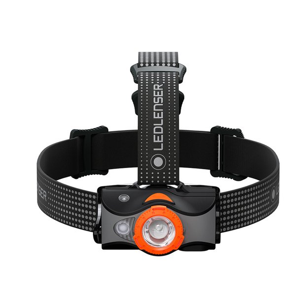 LED Lenser MH7 žibintuvėlis, juodai-oranžinis