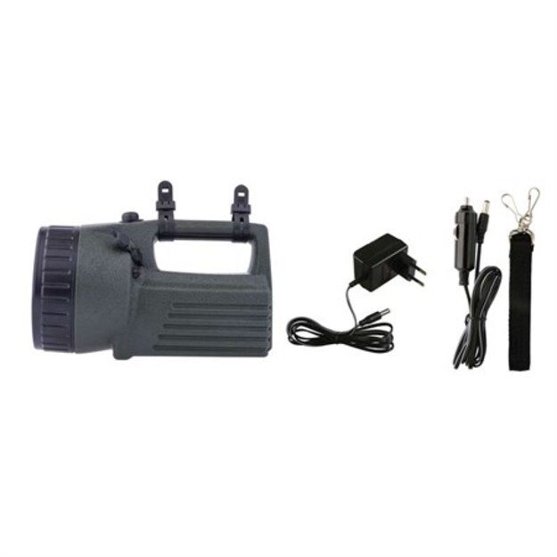 Įkraunamas žibintas 10W LED